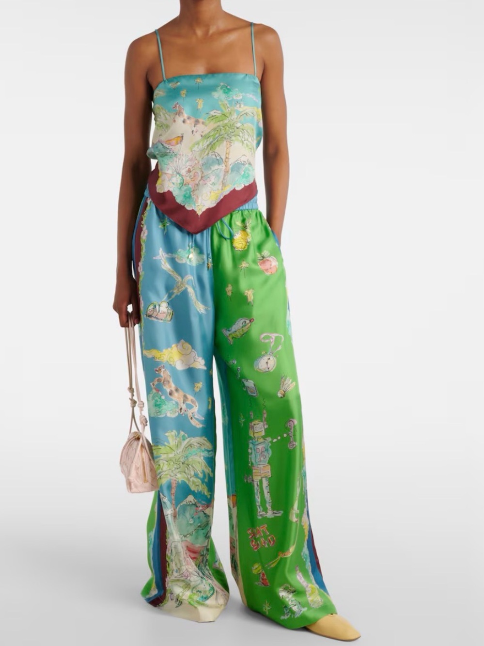 Alemais Daria Silk Pant